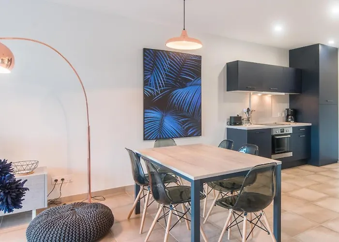 Les Vagues Avec Jacuzzi Privatif & Parking Prive